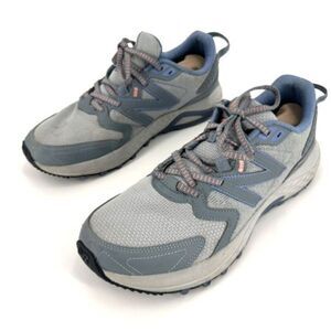New Balance womens 410 V7 Trail Lace Up Low Running Sneaker Shoes Blue Size 11